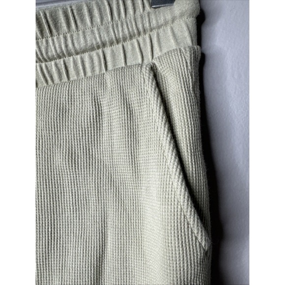 Haven Well Within Women's SM Waffle Joggers Pull On Blue Organic Cotton Pockets - Picture 5 of 12